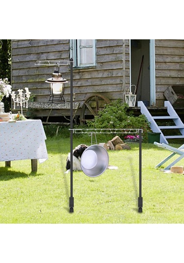 Homyl Kamp Masaüstü Depolama Rafı Askı Lambası Tek-katman Tek Katman