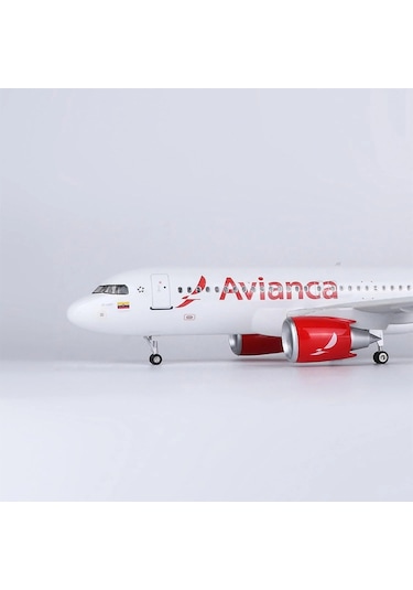 1/80 Ölçek Airbus A320 Neo Avianca Airlines 47 Cm Model Uçak