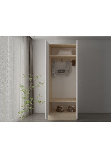 2 Kapaklı Modern Portmanto