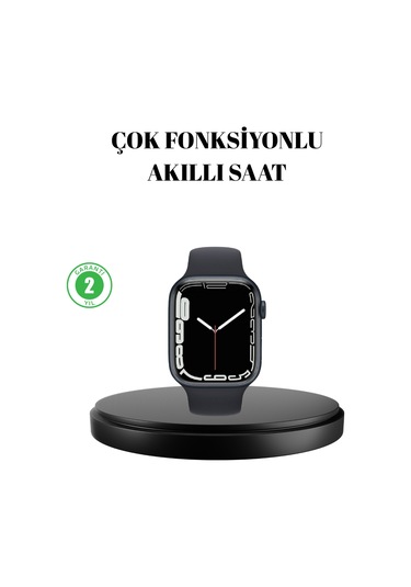1.9 İnç Akıllı Saat - Bluetooth 5.0, Kablosuz Şarjlı, Ip68 Su Geçirmez Akıllı Saat