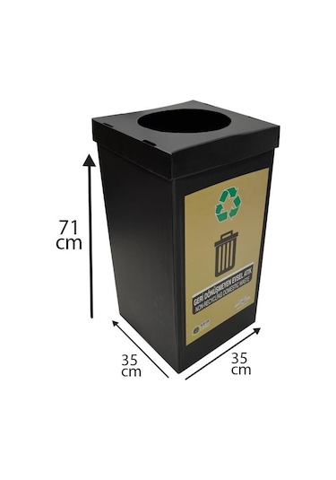 Geri Dönüşüm Kutusu - Geri Dönüşmeyen Evsel Atık