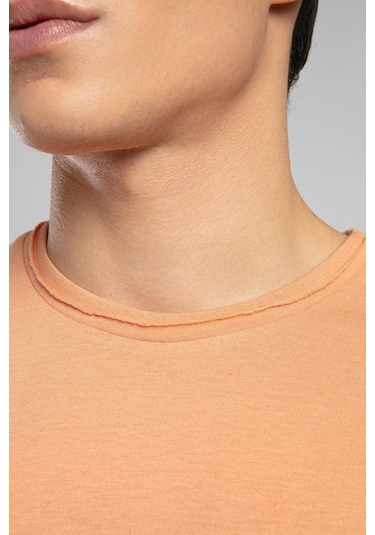 Lee Cooper Gael Erkek O Yaka T-shirt Somon-19818 Somon