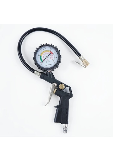 Dashanshop 1 Adet Çok Fonksiyonlu Lastik Şişirme Aleti Basınç Göstergeli Hortum 0 220 Psı