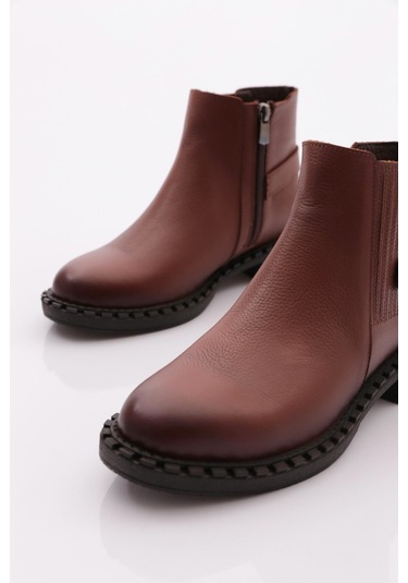 Dgn 042 Kadin Yani Tokali Klasik Bot 042-2495-R2133 Taba Dgn 042 Kadin Yani Tokali Klasik Bot 042-2495-R2133 Taba