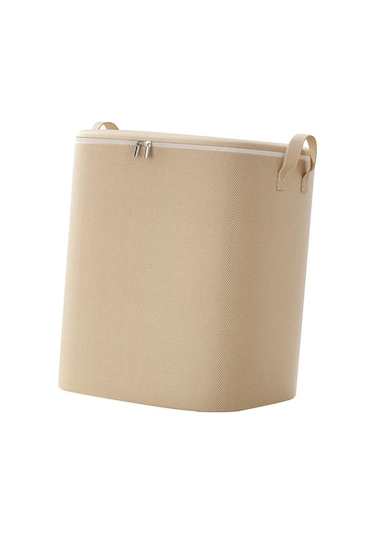 Suntek Magideal Katlanabilir Giysi Saklama Çantası Tote Kutusu 110l-48x45x50cm Bej