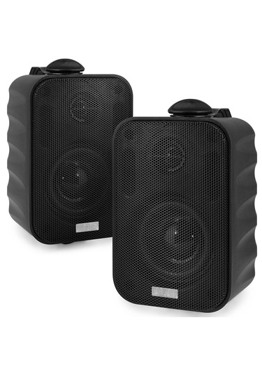 6 Li Duvar Hoparlörlü El Mikrofonlu Bluetooth Anfi Ses Sistemi Seti