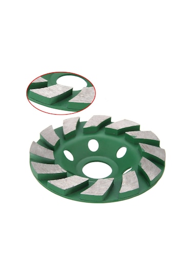 Reedark Elmas Segmentli 4 İnç Taşlama Diski - Granit, Mermer, Beton Kesme Ve Taşlama İçin