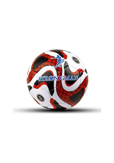 Strongmen 4 Astarlı Suni Deri Sert Zemin Halı Saha Futbol Topu No:5 Cs-606 Beyaz