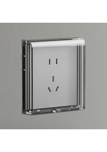 Homyl Soket Su Geçirmez Kutu Ev Geliştirme Balkon Mutfak Siyah