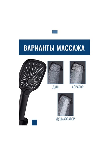 Argo Büyük Hortumsuz Siyah Duş Başlığı Havalandırma Aparatlı 210030088 Siyah