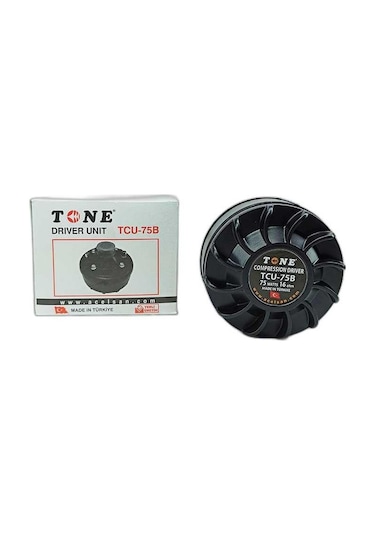Tone Tcu-75b 16 Ohm Ünit 75 Watt Cami Hoparlörü