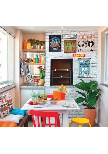 Kişiye Özel Metal Retro Poster (29X19) (547644340)