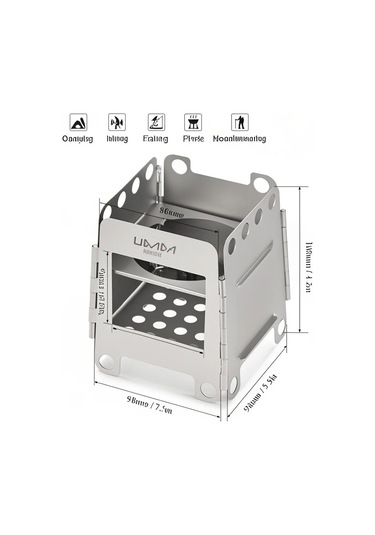 Ximistore9 Lixada Ws006t Titanyum Çadır Odası, Ultra Hafif 105g Katlanabilir Çakmak, Yürüyüş Ve Camping İçin Çok Renkli