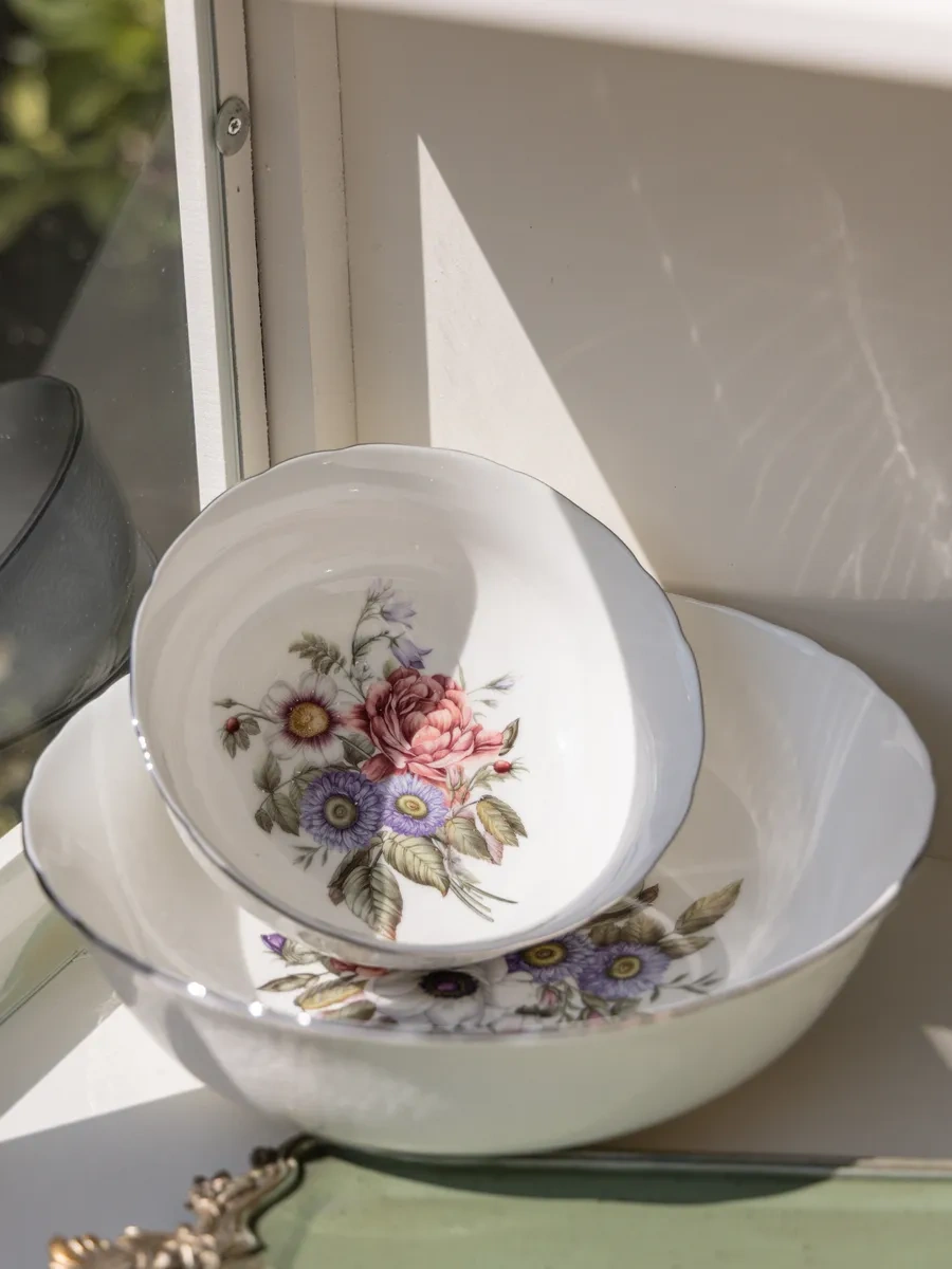 Lefard Bouquet 400 Ml Çay Ve Kahve İçin Porselen Kup 258832469 Beyaz