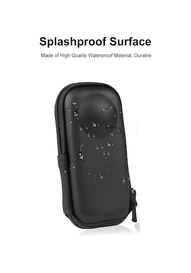 Insta360 X3 / One X2 Puluz Kamera İçin Taşınabilir Kılıf Kutusu Saklama Çantası Siyah