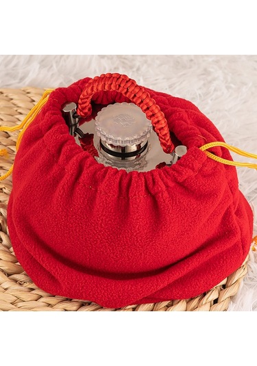 Sones 13cm Tek Parça Kapak 304 Paslanmaz Çelik Çorba Poşeti El Isıtıcı Sıcak Su Torbası