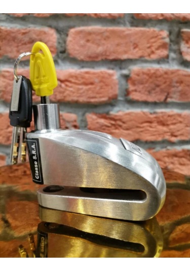 Motosiklet B-lock 10 Çelik Alarmlı Disk Kilidi 10 Mm Sra 120db Motor Disk Kilit