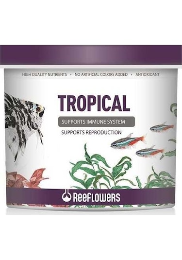 Reeflowers Tropical Ganulat Balık Yemi 250 ML