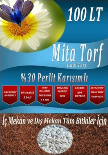 İthal Torf.perlit Karışımlı Torf.çiçek Toprağı