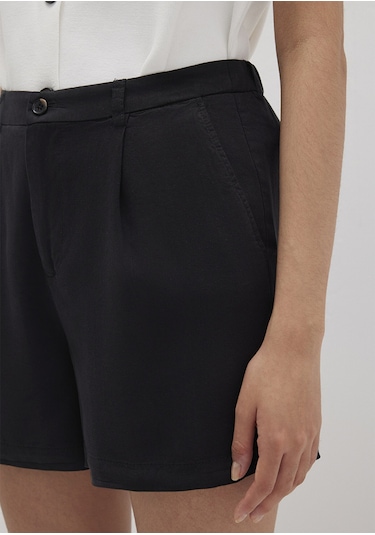 Mavi - Tencel Tm Liyosel Siyah Şort 1410195-900 Siyah