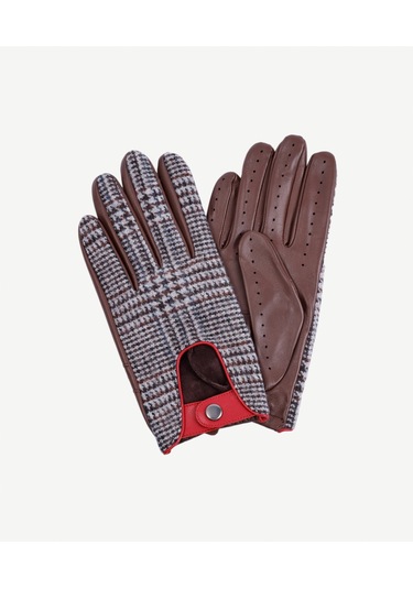 Yargıcı Bilek Kapama Detaylı Eldiven 25kked2012x 003 Kahverengi
