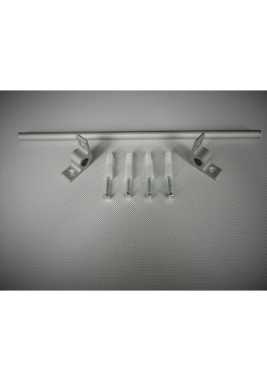 Merdiven Dip Çubuğu - Hali Çubuğu 130 Cm-Mat Gri