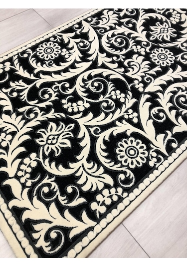 Saray Halı 3B 11470 B 150X230 Krem Siyah 4 M2 Halı !