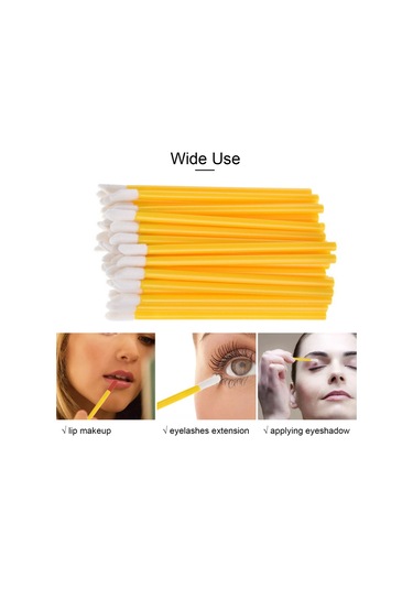 Mufunye Ruj Fırçası, Dudak Fırçası Seti, Pembe 50'li Çanta