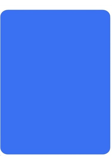 Hentbol Mavi Hakem Kartı Mavi