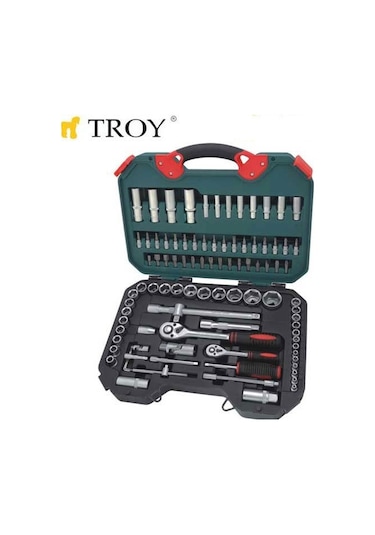 Troy 26101 Lokma Anahtar Takımı (94 Parça. Metrik)