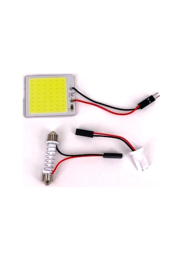 Araç İçi Oto Aydınlatma Tepe Lambası 36 Smd Led Tavan Lamba