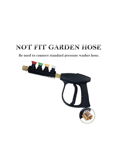 Yht Basınçlı Yıkama Tabancası, 4 Renkli Nozullu El Tipi