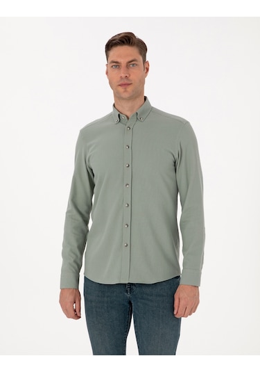 Pierre Cardin Erkek Gömlek Desenli 50311562-vr255 Diğer