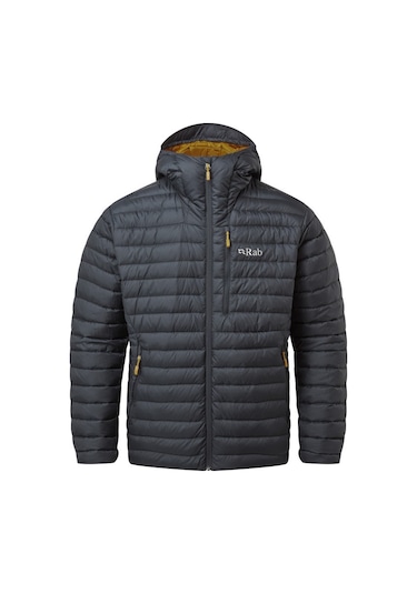 Rab Microlight Alpine Kaz Tüyü Ceket Siyah Renk Siyah