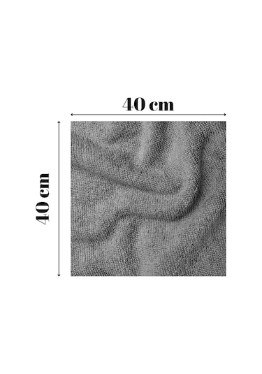 Autofresh 3 Adet Mikrofiber Bez Seti Araç Yıkama Oto Uygulama Temizlik Bezi 40x40 Cm