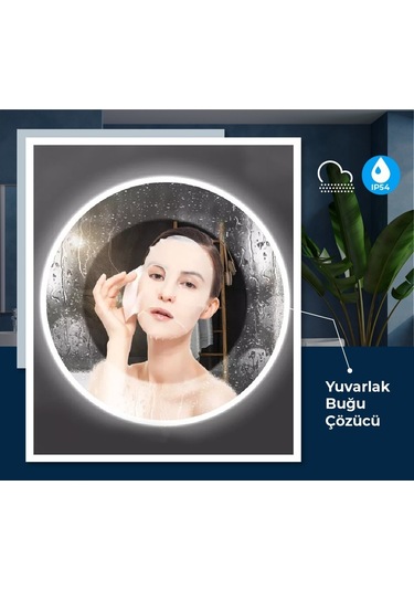 Ayna Buğu Önleyici Rezistans 12 V - 24 V Dc Oval 70x70 Cm