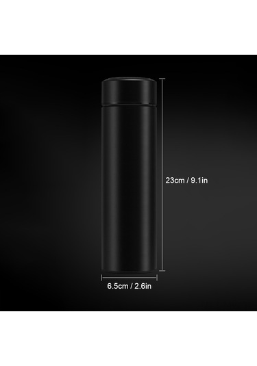 Moveevo Stainless Steel Isı Gösterici Termos Bardak, Led Dokunmatik Ekran, 500ml Siyah, Çiftler Ve İş Hediyesi, Isı Saklama Özelliği, Özel Logo Diğer Moveevo Stainless Steel Isı Gösterici Termos Bardak, Led Dokunmatik Ekran, 500ml Siyah, Çiftler Ve İş Hediyesi, Isı Saklama Özelliği, Özel Logo Diğer