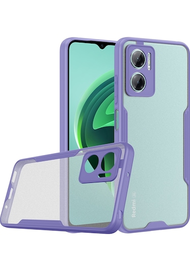 Xiaomi Redmi Note 11E Kılıf Zore Parfe Kenarları Pastel Renk Silikon Kılıf