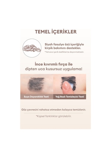 Dasique Mood Up Mascara Long & Curl 01 Black