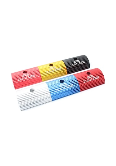 Reedark Muqzı Bisiklet Sapı Adaptörü 31.8mm'den 35mm'ye, Alüminyum Alyüzyon, Sağlam Ve Dayanıklı, Mountan Ve Yol Bisikletleri İçin, Altın Renk