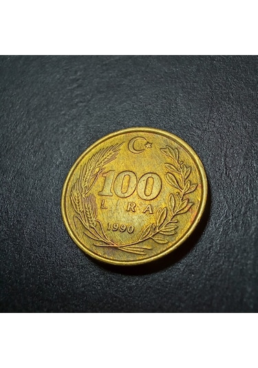 1990 100 Lira Çt+/ççt+ Eski Madeni Para - 3996366763a50ef0c1