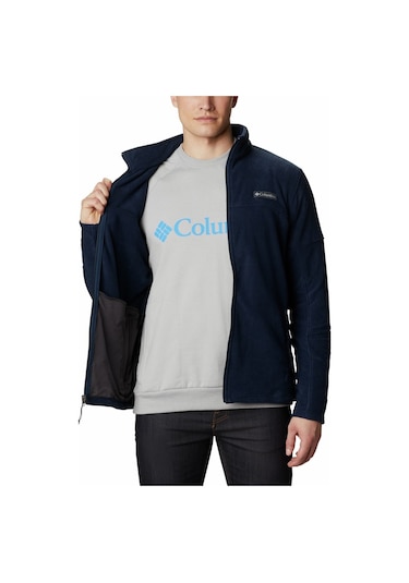 Columbia Basın Traıl Iıı Full Zıp Erkek Polar Lacivert