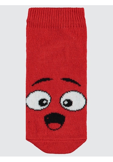 Civil Boys Erkek Çocuk 3'lü Patik Çorap 2-12 Yaş Sarı Sarı