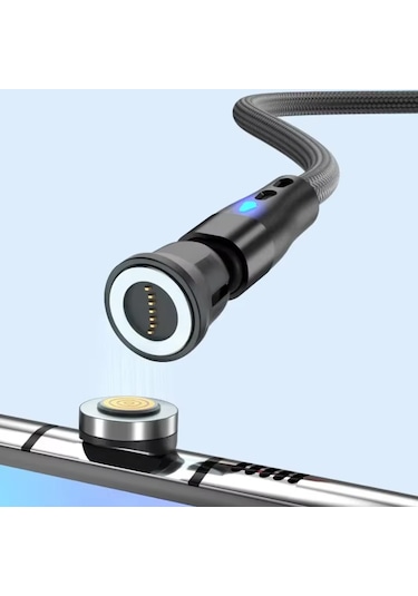 Microcase AL4769 7 Pin Yuvalı Manyetik Lightning Şarj Kablo Başlığı