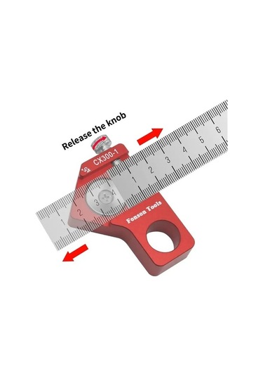 Pazly Ana Gövde, Çelik Cetvel, Mıknatıs, 20-30mm, 45/90 Derece, Alüminyum, Dayanıklı, Marangozluk, Tasarım, Ölçme Aleti Diğer