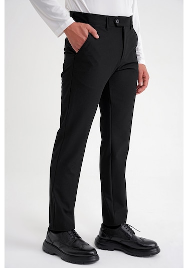 Efor P 1201 Pantolon Comfort Siyah -1 Siyah