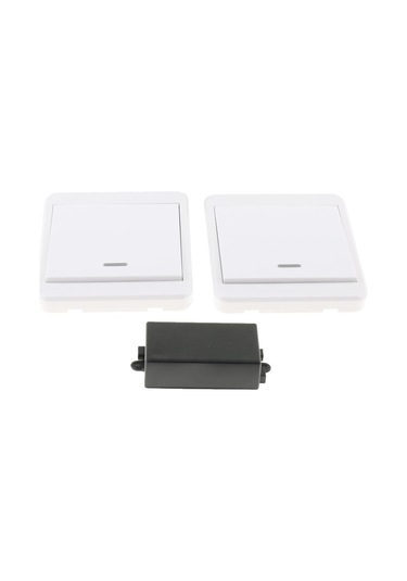 Homyl 2 Adet Evrensel Kablosuz Uzaktan Kumanda Anahtarı Verici Tarif Edildiği Gibi