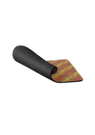 Tiger Desenli Mouse Pad, Kaymaz Kauçuk Taban, Su Geçirmez, Pürüzsüz Dokulu, 27x32cm-a11
