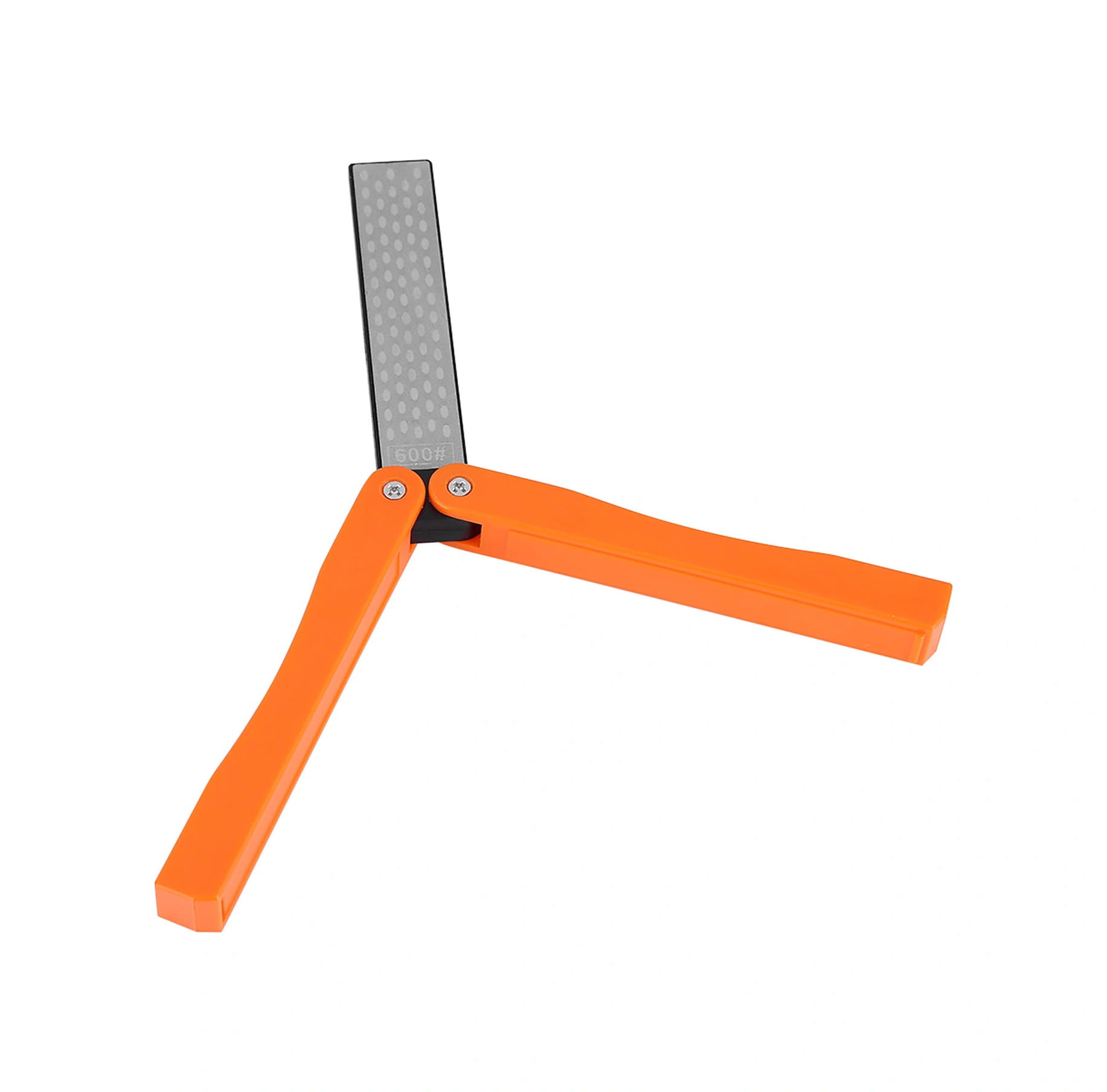 Hangfox Dinamit Taşlı Çift Taraflı 400/600 Gıda Aletleri, Makas, Bıçak Sıvama Aleti - Plastik Katlanabilir Kılıf İle Taşınabilir Dış Kullanım Sarı