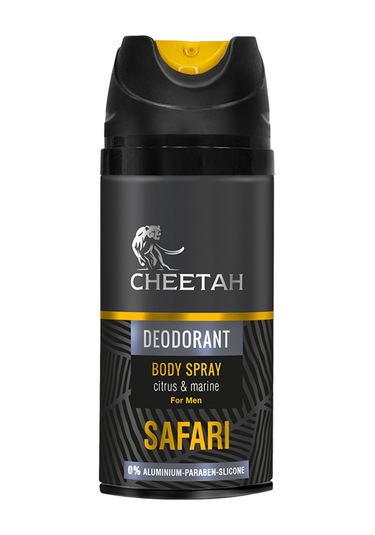 Cheetah Safari Citrus & Marine Erkek Sprey Deodorant 150 ML